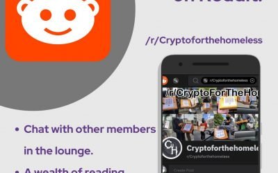 Crypto for the Homeless is on Reddit!